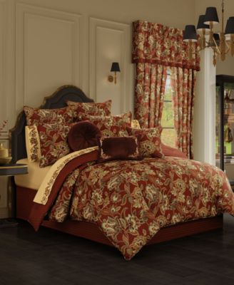 Royal Court Montecito Comforter Sets Bedding In Red