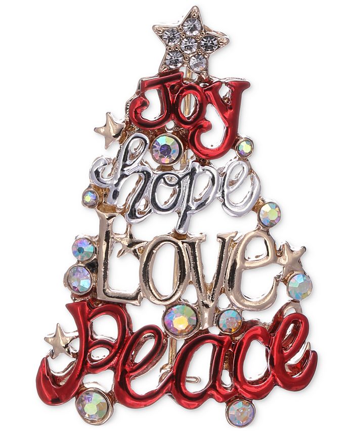 Macy's holiday discount lane christmas pins
