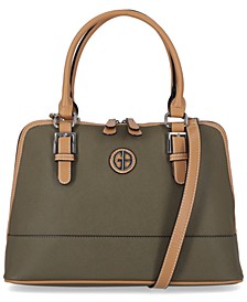 Saffiano Dome Satchel, Created for Macy's