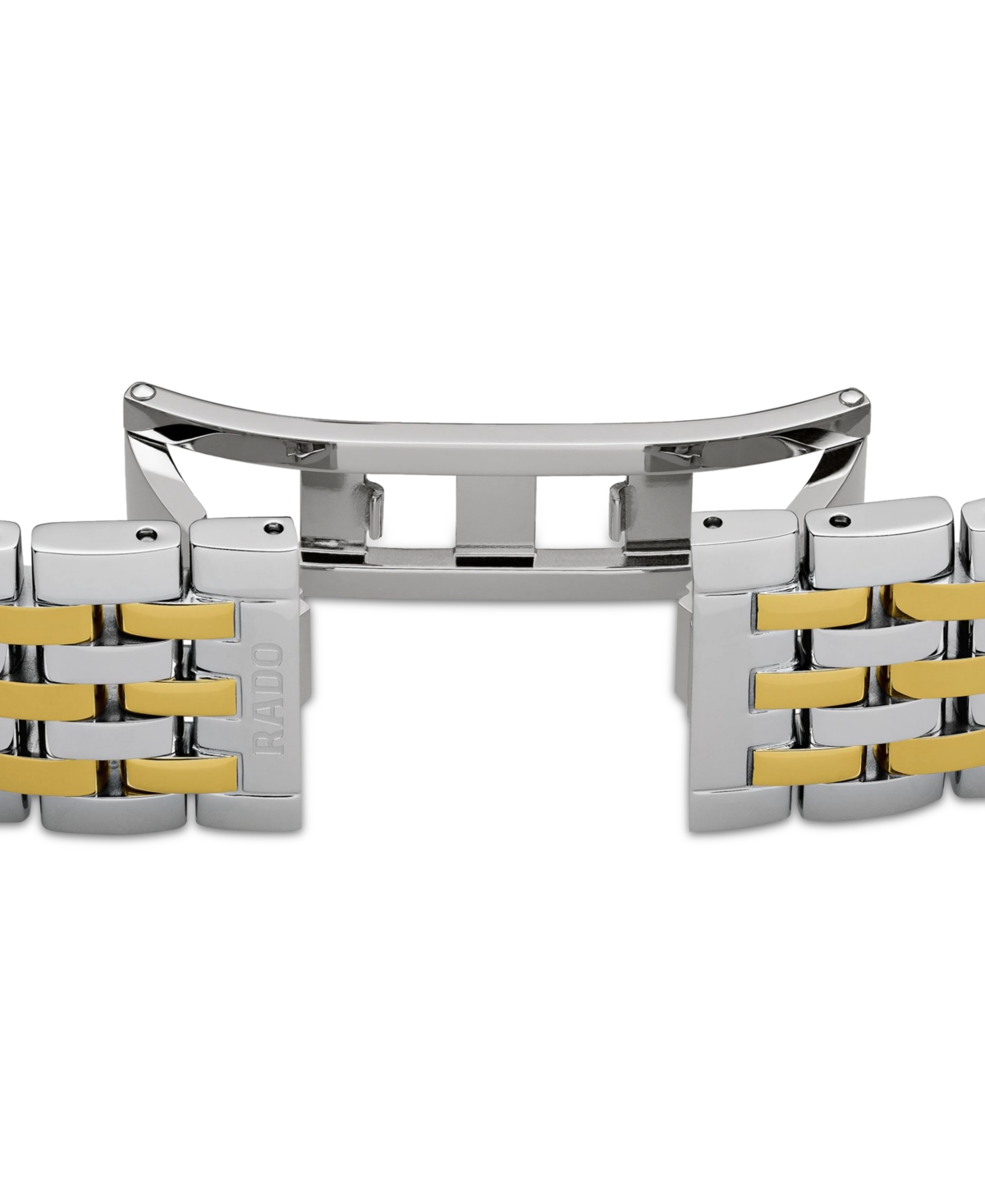 Shop Rado Florence Men's Black Stainless Steel Bracelet Watch 38mm