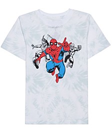 Little Boys Marvel Tri Spiderman Short Sleeves Graphic T-shirt