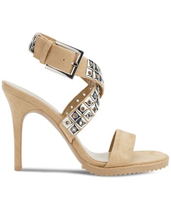 DKNY Women's Aiden Crisscross Ankle-Strap Dress Sandals - Macy's