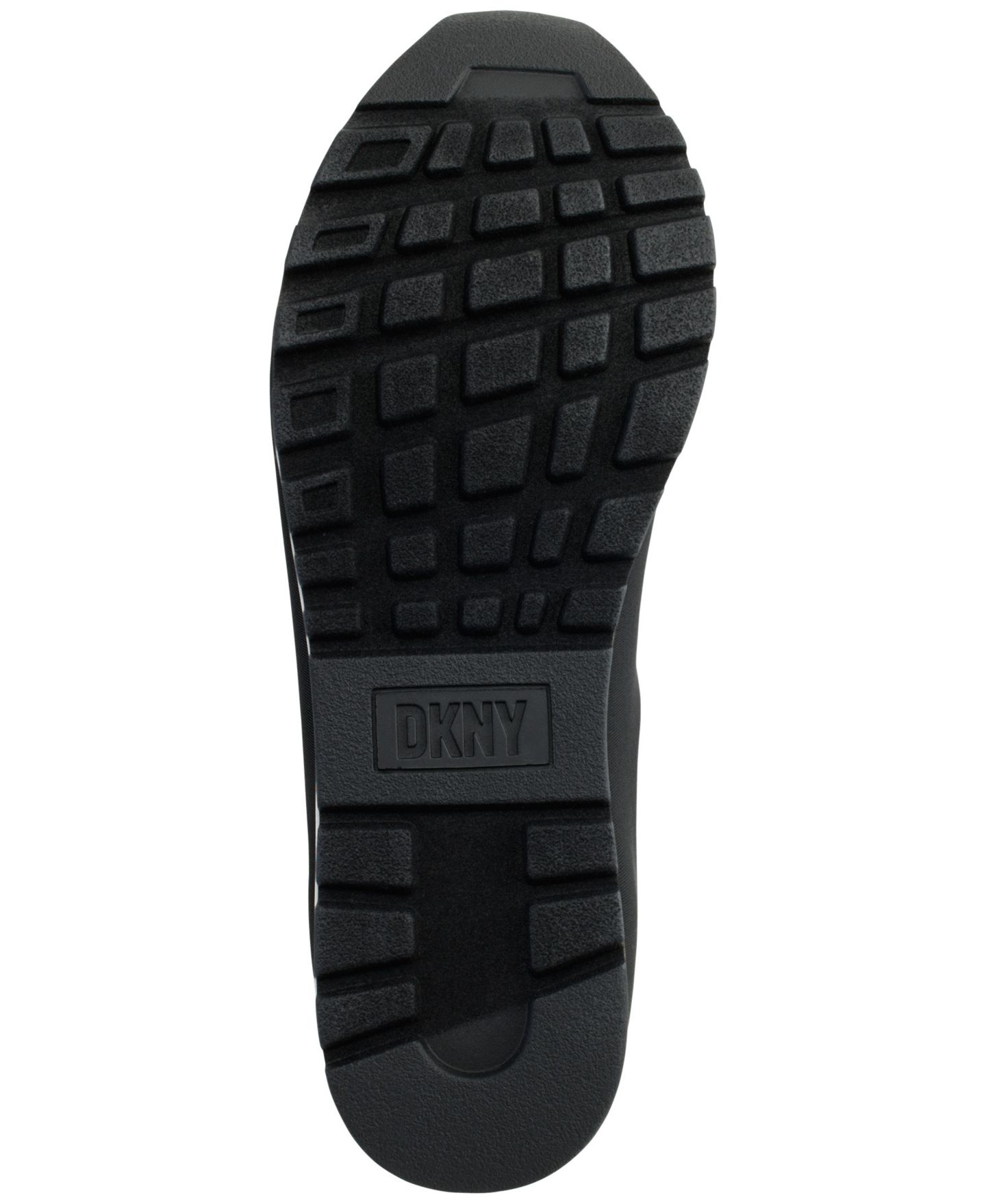 Женские кроссовки DKNY Jadyn Logo Slip-On Casual, цвет: Чёрный / Графитовый — фото 5