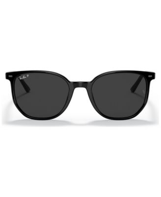 Unisex Elliot 54 Polarized Low Bridge Fit Sunglasses, RB2197F54-P