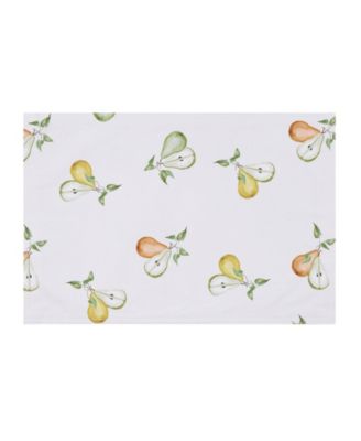French Pears Set of 4 Placemats, 13" x 19"