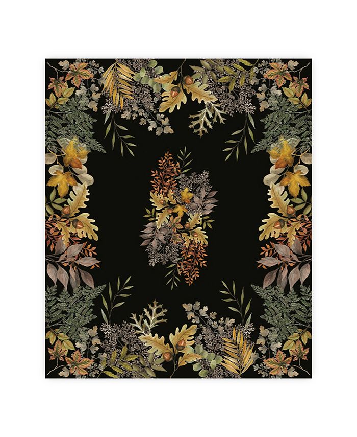 Laural Home Sophisticated Autumn Tablecloth, 70" x 84" Macy's