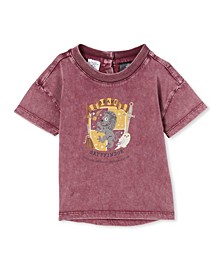 Baby Boys Andie License Drop Shoulder Short Sleeve T-shirt