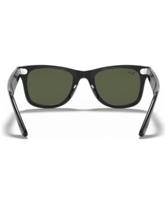 Unisex Low Bridge Fit Sunglasses, RB2140F ORIGINAL WAYFARER CLASSIC 54