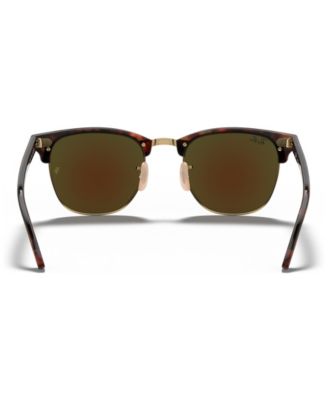 Unisex Sunglasses, RB3016 CLUBMASTER MINERAL FLASH LENSES