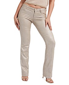 Women's Printed Bootcut Jeans