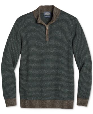 Pendleton Men's Shetland Half Zip Sweater & Reviews - Sweaters - Men ...