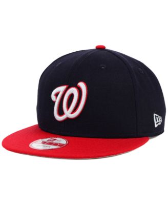 black washington nationals snapback