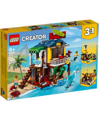 LEGO® Surfer Beach House 564 Pieces Toy Set