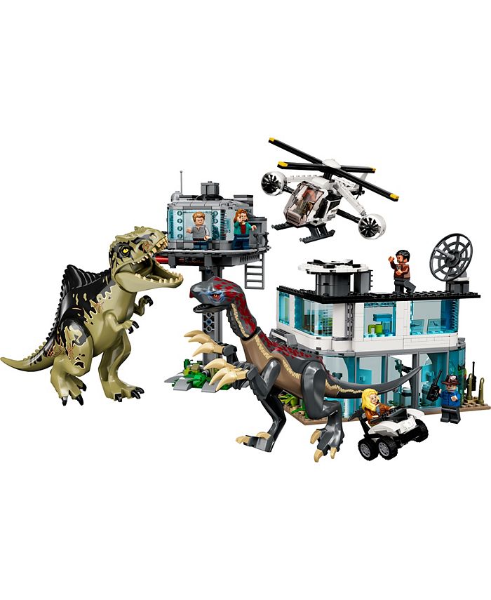 LEGO® Giganotosaurus Therizinosaurus Attack, 658 Piece - Macy's