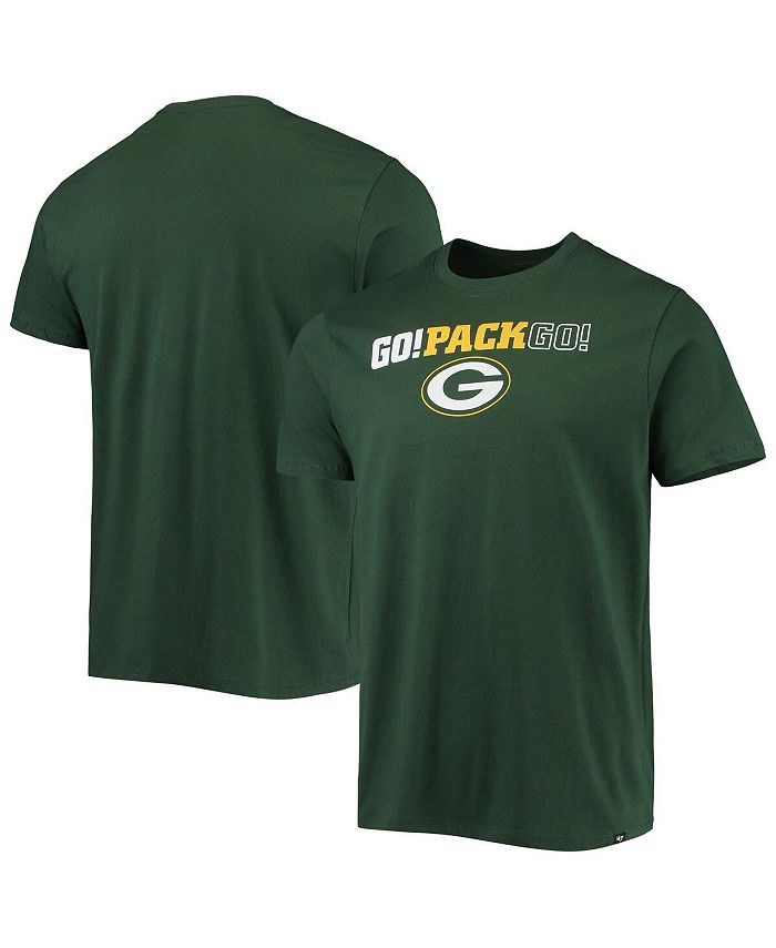 47 Brand Men's Green Green Bay Packers Local T-shirt - Macy's