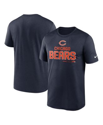 Nike Men's White Chicago Bears Legend Icon Performance T-shirt - Macy's