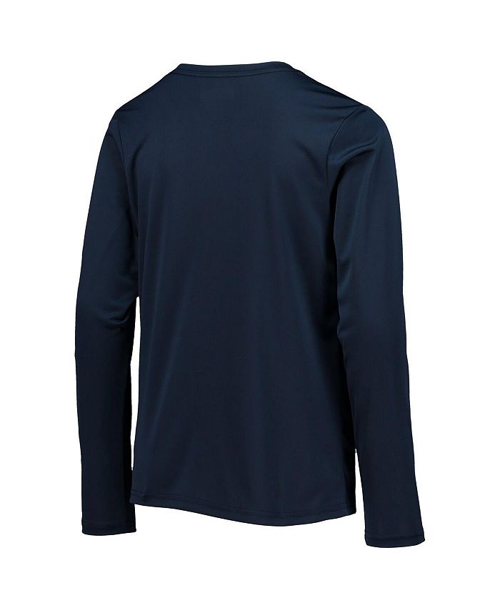 Columbia Big Boys Navy and White Dallas Cowboys Terminal Tackle Omni-Shade  Long Sleeve T-shirt - Macy's