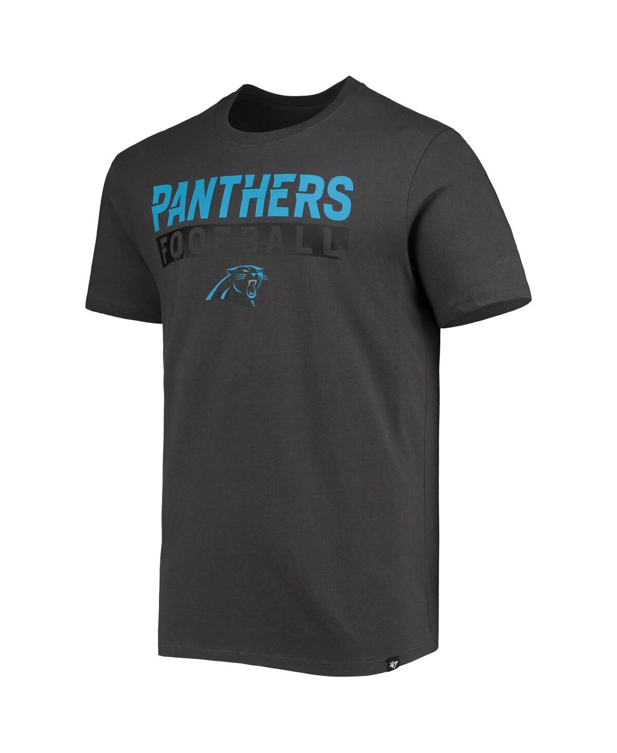 47 Brand Men's '47 Charcoal Las Vegas Raiders Dark Ops Super Rival T-shirt In Charcoal