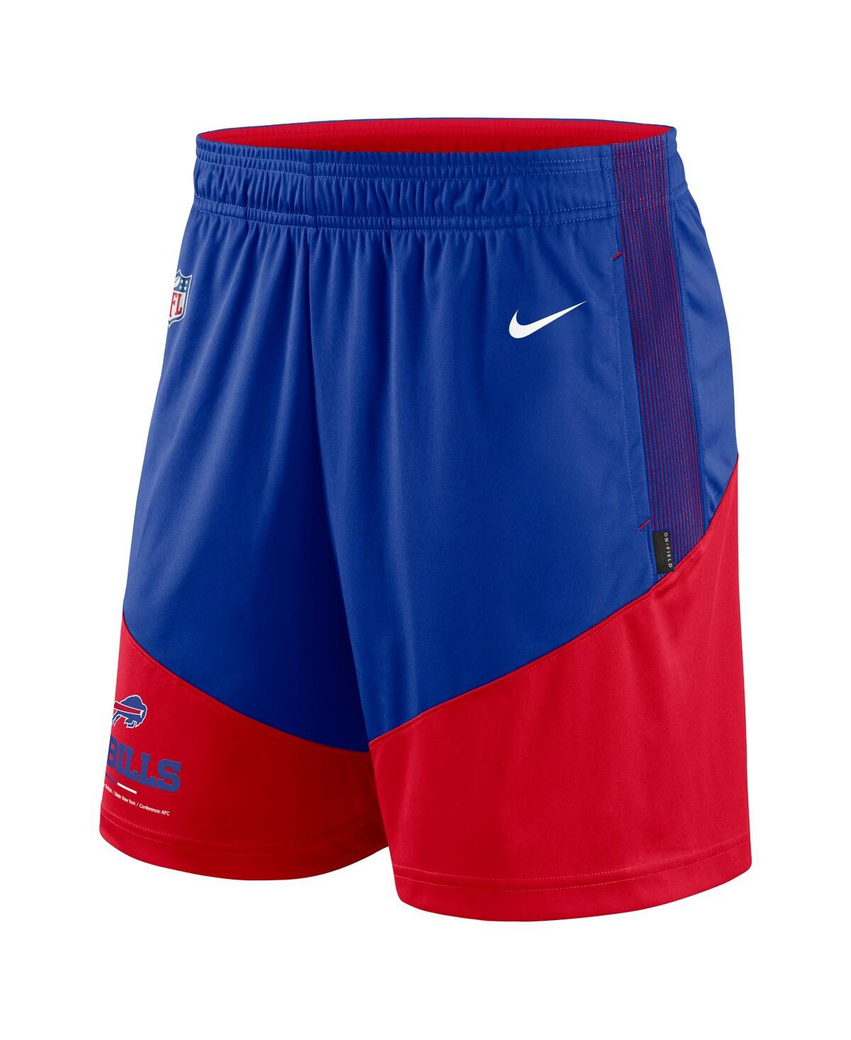 Men's Nike Red Buffalo Bills Primary Lockup Performance Shorts - Red