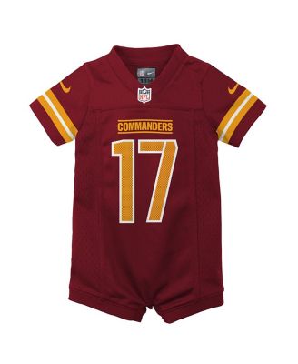 Newborn and Infant Boys and Girls Terry McLaurin Burgundy Washington Commanders Game Romper Jersey