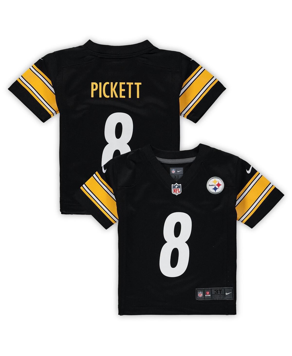 Boys and Girls Toddler Nike Kenny PickettPittsburgh Steelers Game Jersey - Black