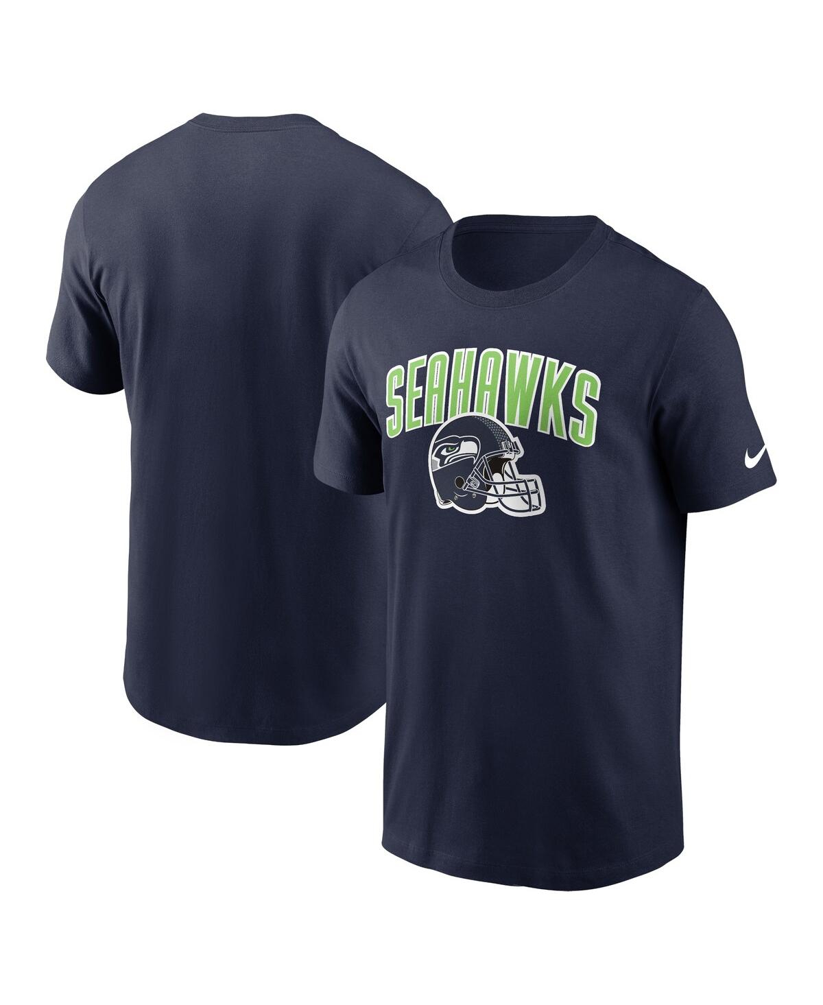 Men's Nike CollegeSeattle Seahawks Team Athletic T-shirt - Navy