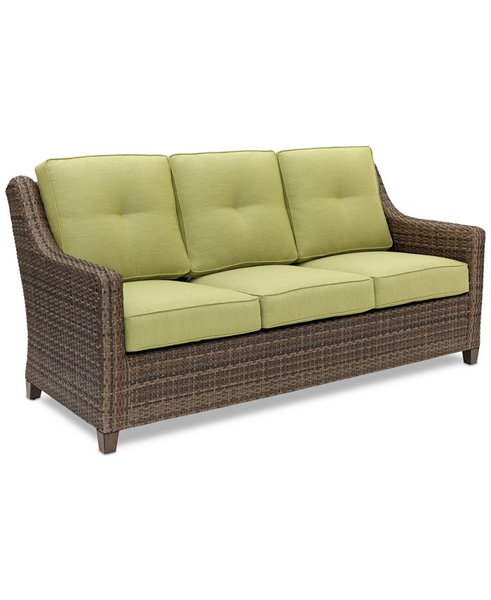Agio Leighton Outdoor Sofa & Reviews Furniture Macy's