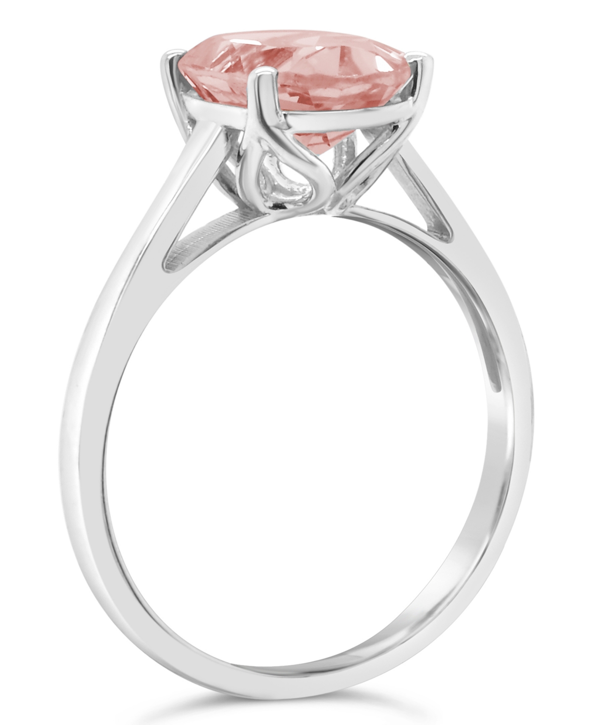 Macy's(2-1/2 ct. t.w.) Ring in 14K White Gold - Morganite