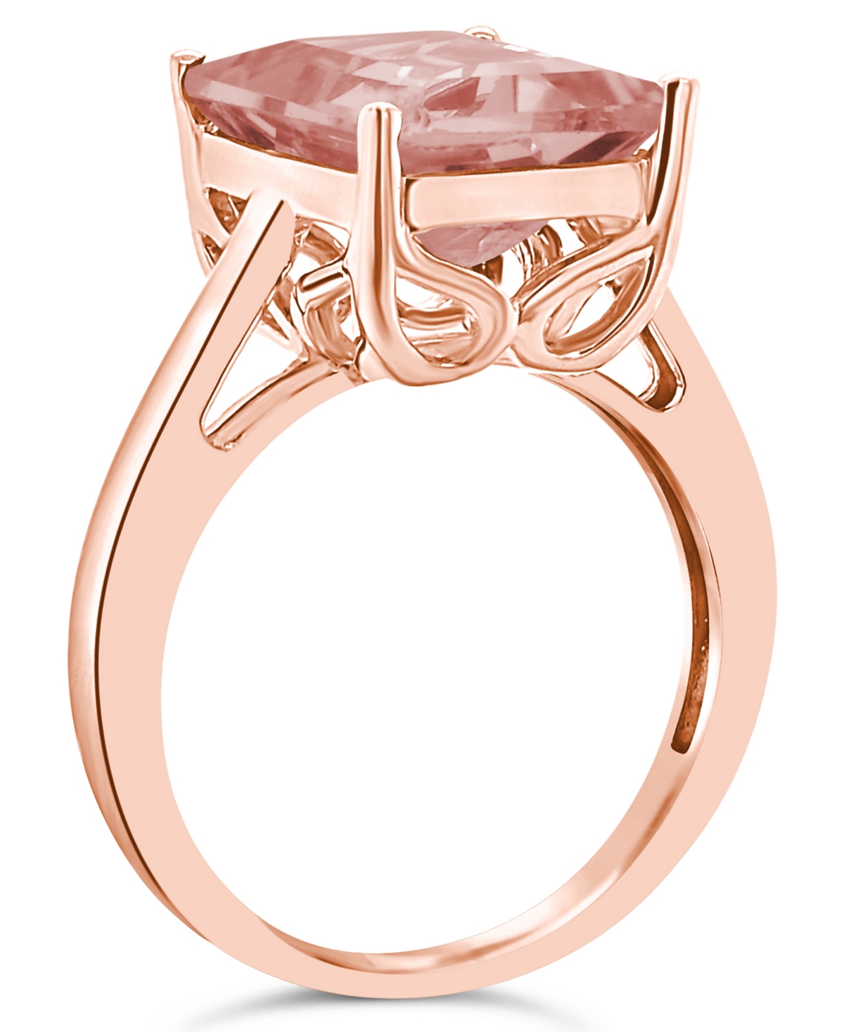 Macy's Morganite (3 ct. t.w.) Ring 14K Rose Gold