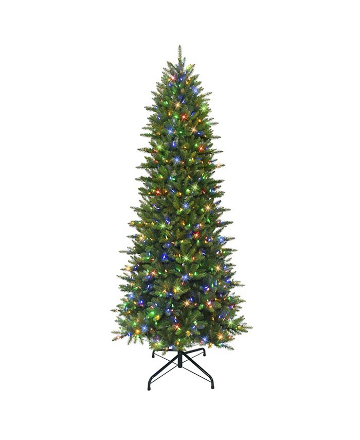 Puleo 9FT PreLit Slim Franklin Fir Tree Macy's