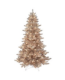 6.5' Pre-Lit Royal Majestic Spruce -Tone Tree with 500 Underwriters Laboratories Clear Incandescent Lights, 1228 Tips