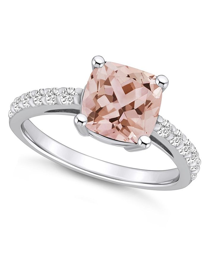 Macys cheap morganite ring