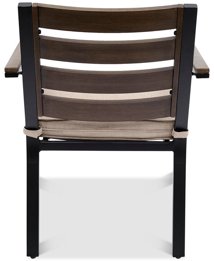 Agio Stockholm Outdoor Dining Chair with Outdoor Cushion, Created for