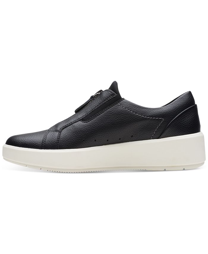 clarks layton pace platform sneakers