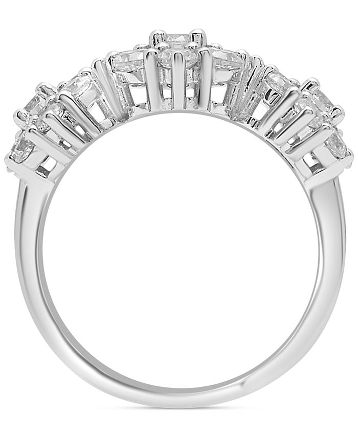 Wrapped in Love Diamond Triple Flower Cluster Ring (2 ct. t.w.) in 14k