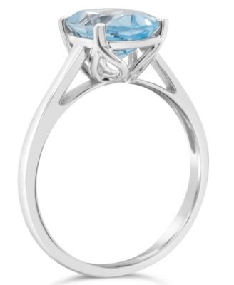 Topaz (3-5/8 ct. t.w.) Ring in 14K White Gold