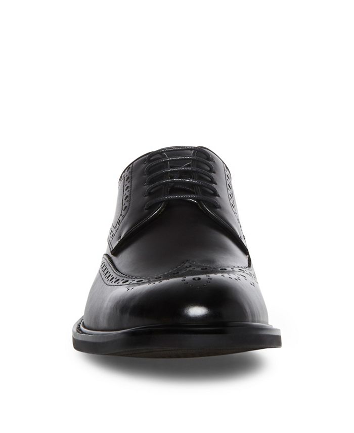 Steve Madden Hoxton Wingtip Derby In Tan,tan