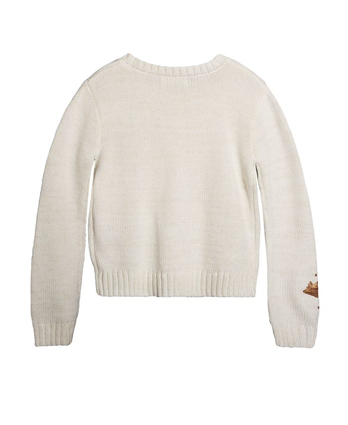 Epic Threads Big Girls Sequin Star Sweater, Created For Macy's