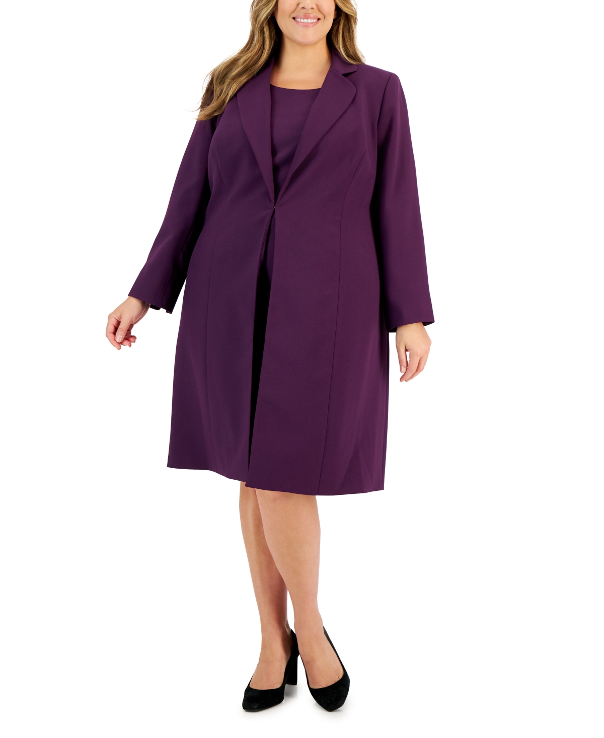 Dress with topper jacket store