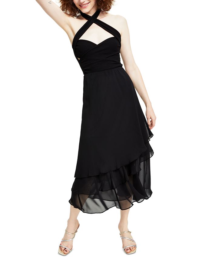 alex evenings chiffon cover up