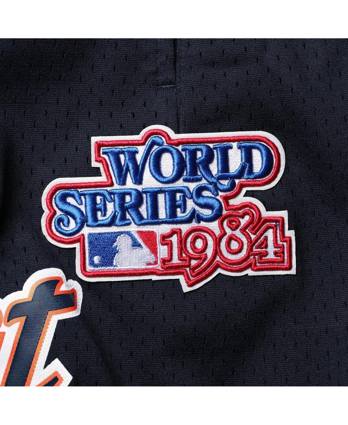 Men's Pro StandardDetroit Tigers 1984 World Series Mesh Shorts - Navy