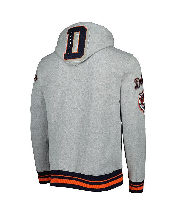 Men's Pro Standard White Detroit Tigers Logo Pullover Hoodie