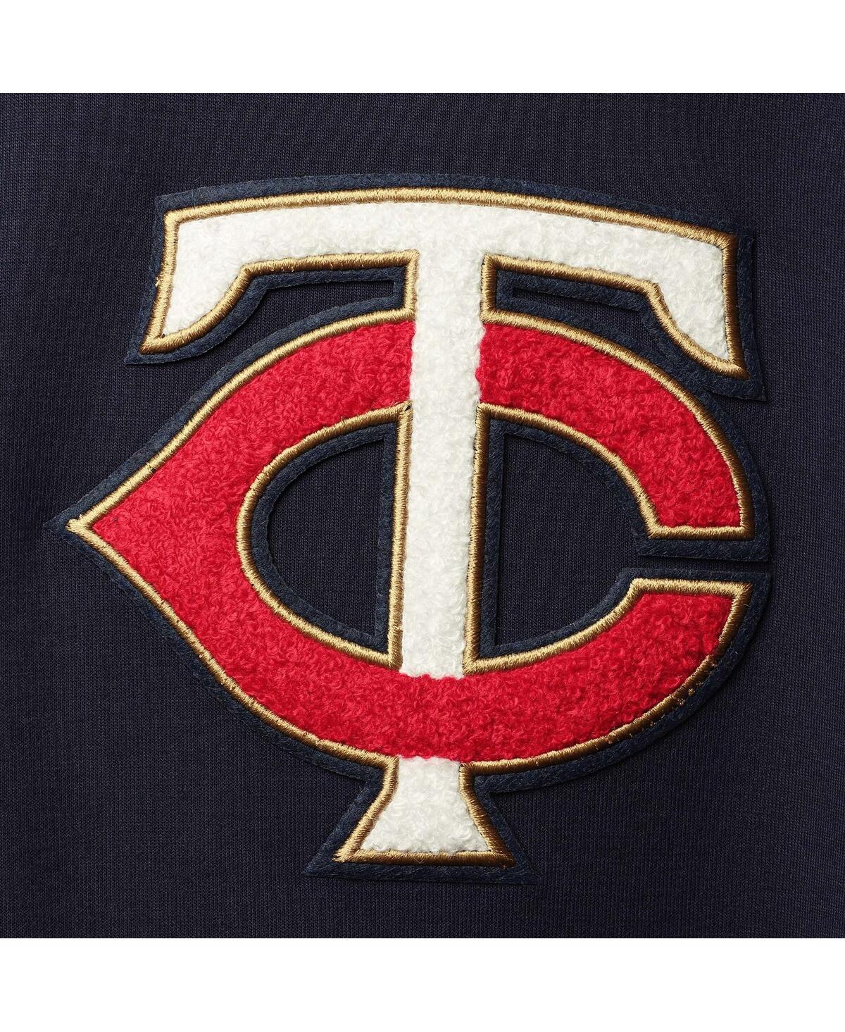 Pro Standard Navy Minnesota Twins Team Logo Pullover Hoodie In Navy