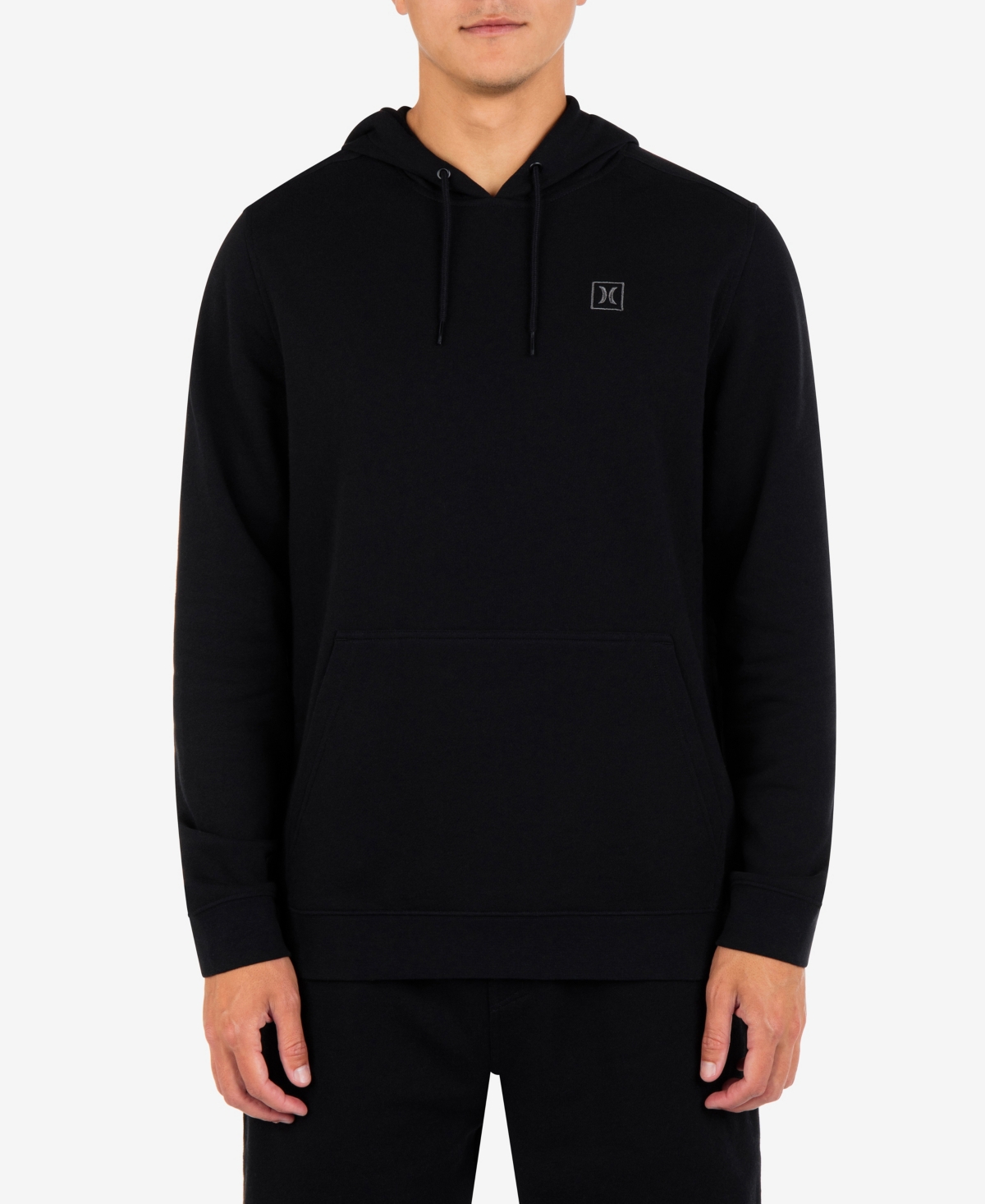 Hurley Men's Icon Boxed Pullover Hooded Sweatshirt In Black