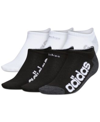 adidas - Women's 6-Pk. Superlite Linear 3 No-Show Socks