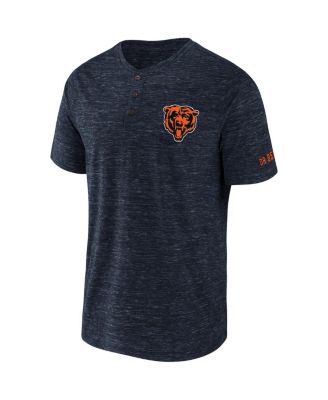 Men's NFL x Darius Rucker Collection by Navy Chicago Bears Slub Henley T-shirt