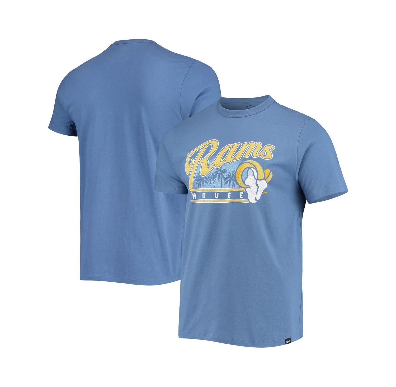 Men's '47 Royal Los Angeles Rams Team Franklin T-shirt