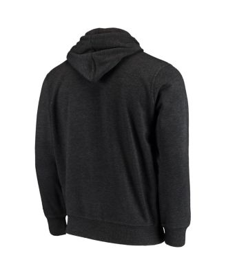 Men's Charcoal Cleveland Browns Primary Logo Full-Zip Hoodie