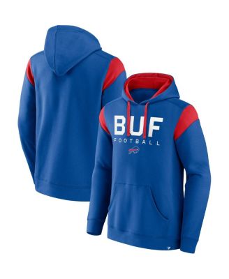 Men's Royal Buffalo Bills Call The Shot Pullover Hoodie