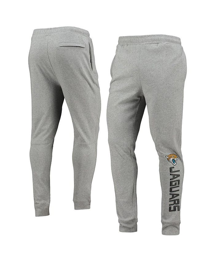 Msx By Michael Strahan Mens Heathered Gray Jacksonville Jaguars Jogger Pants Macys 